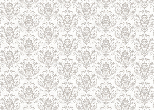 Luxury Damask Retro Vintage Pattern Wallpaper