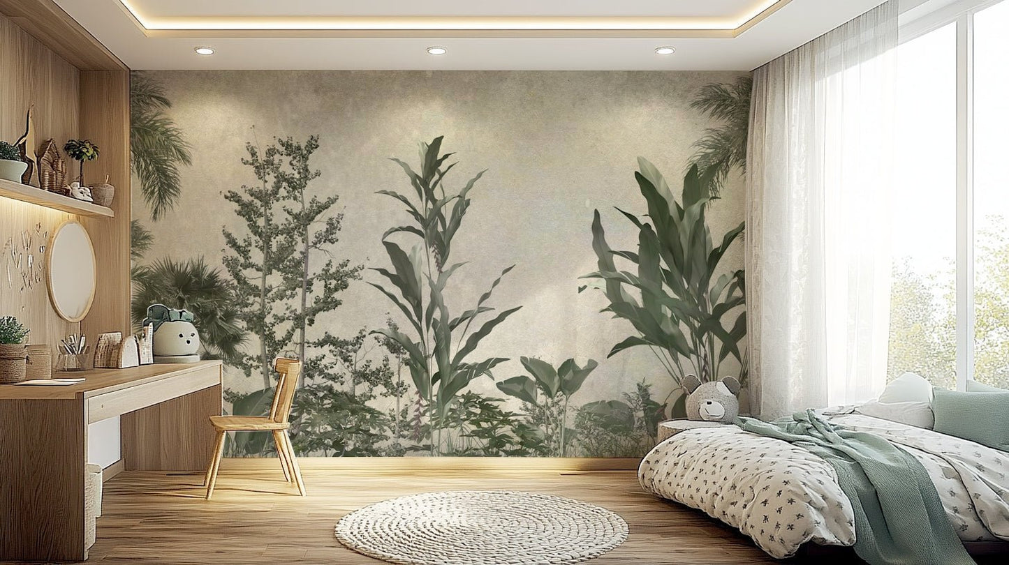 Verdant Valley Wall Mural - Wallanza