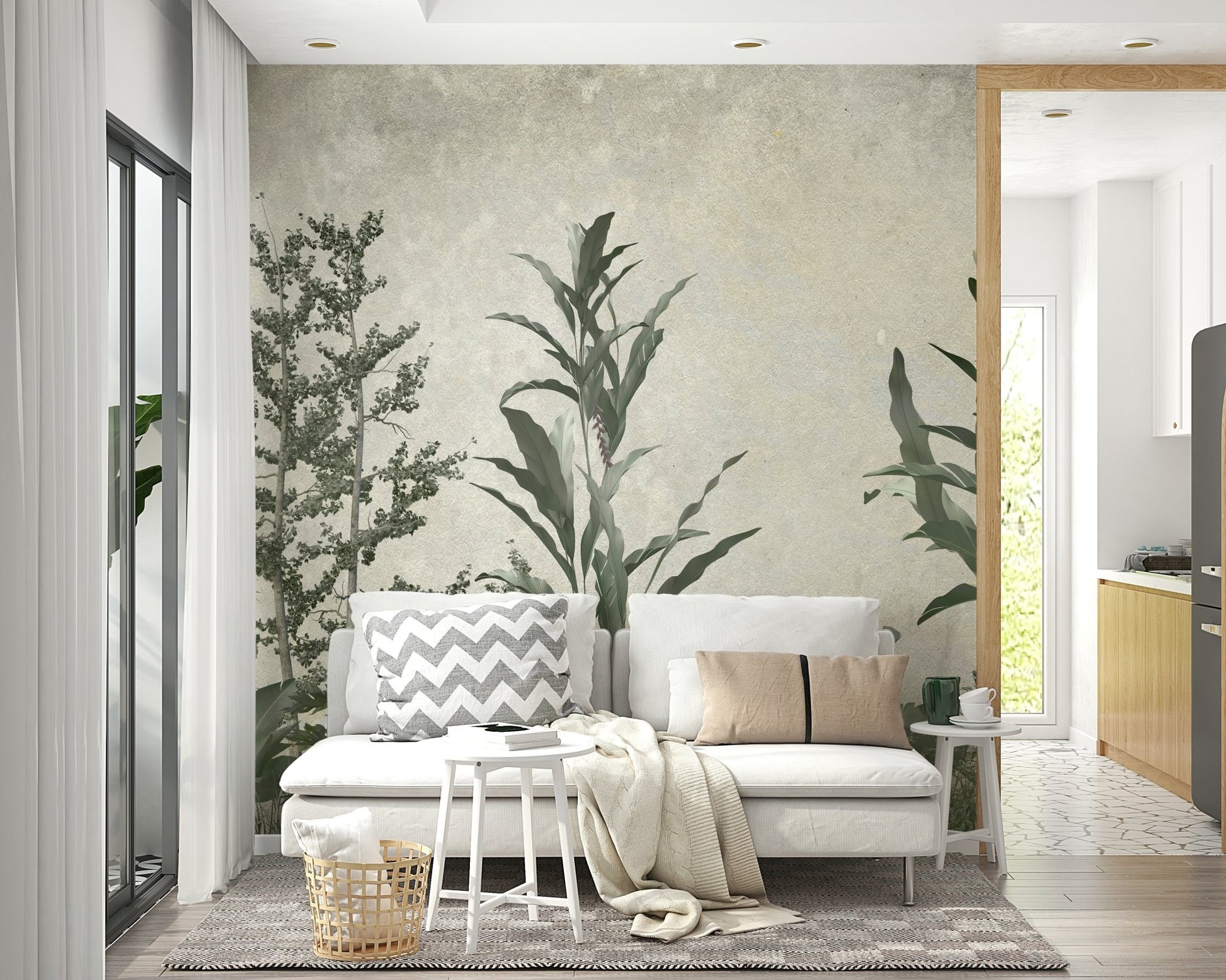 Verdant Valley Wall Mural - Wallanza