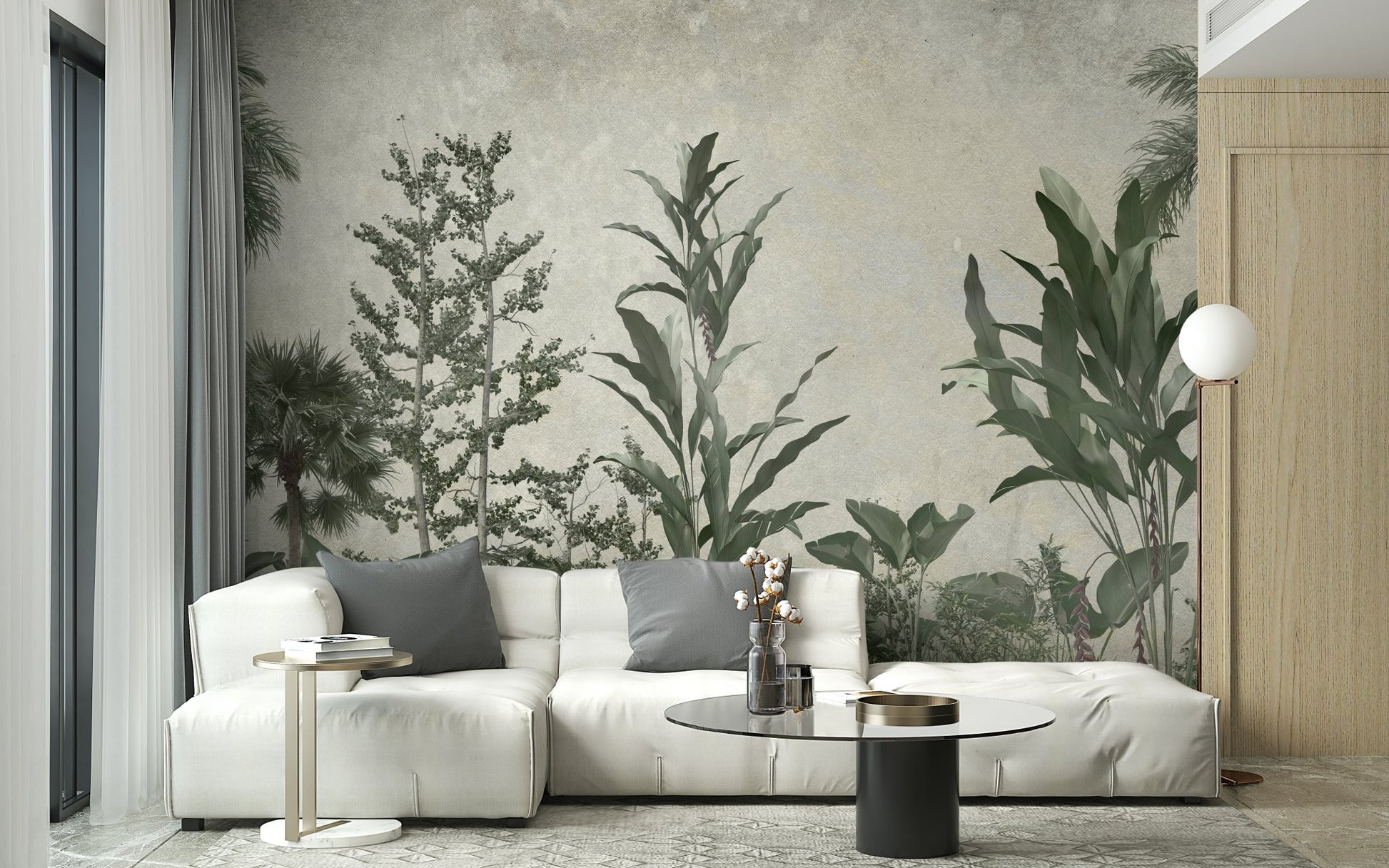 Verdant Valley Wall Mural - Wallanza