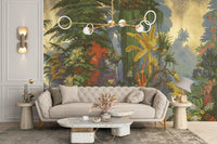Vibrant Jungle Wall Mural - Wallanza