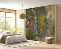 Vibrant Jungle Wall Mural - Wallanza