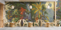 Vibrant Jungle Wall Mural - Wallanza