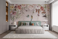 Vintage Blossoms Wallpaper Mural - Wallanza