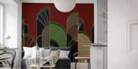 Vintage Deco Archway Wallpaper Mural - Wallanza