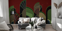 Vintage Deco Archway Wallpaper Mural - Wallanza