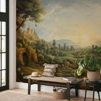 Vintage European Landscape Wallpaper - Wallanza