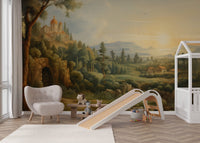 Vintage European Landscape Wallpaper - Wallanza