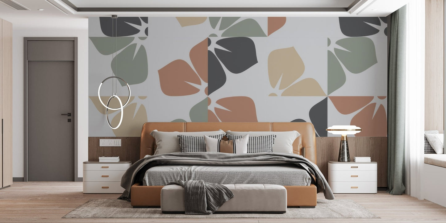 Vintage Foliage Wall Mural - Wallanza