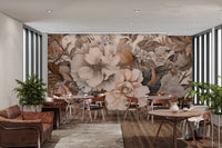 Vintage Muted Floral Wallpaper - Wallanza