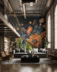 Vintage Peony Floral Wallpaper - Wallanza