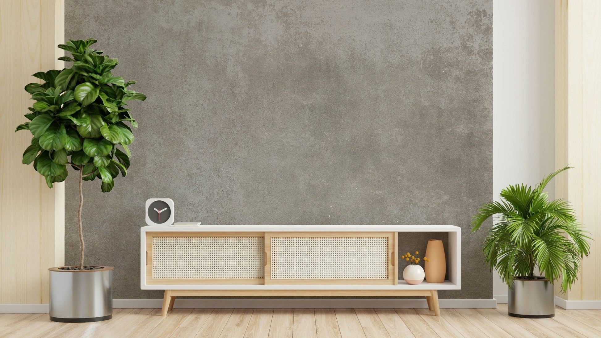 Vintage Plaster Wall Mural - Wallanza