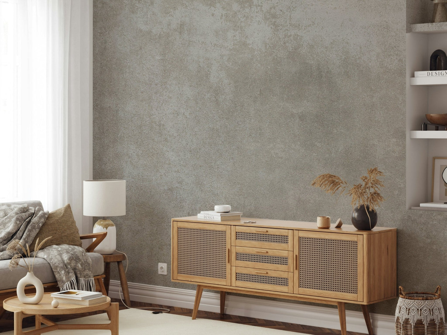 Vintage Plaster Wall Mural - Wallanza
