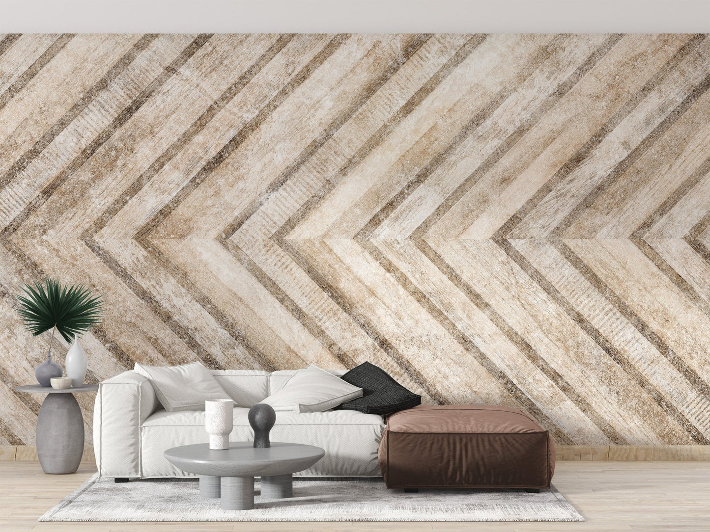 Classic vintage stone wallpaper for walls
