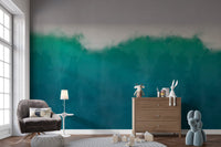 Watercolor Beach Wall Mural - Wallanza