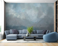 Watercolor Beach Wallpaper Mural - Wallanza