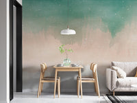 Elegant Watercolor Ombre Wallpaper Mural