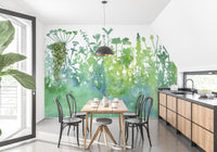 Watercolor Tree Reverie Wallpaper Mural for home design