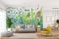 Watercolor Tree Reverie Wallpaper Mural for walls
