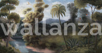Serene Tropical Oasis Mural Wall Mural