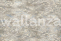 Renaissance Dreamscape Clouds Wall Mural