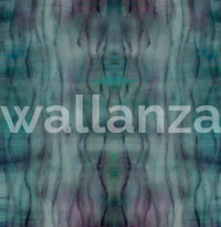 Mystic Waves Watercolor Wall Mural