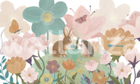 Enchanted Garden Friends Mural Wallpaper Wall Mural