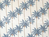 Elegant Blue Tropical Palm Tree Garden Wallpaper Wallpaper⁠