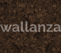 Wild Life - Brown Wallpaper⁠