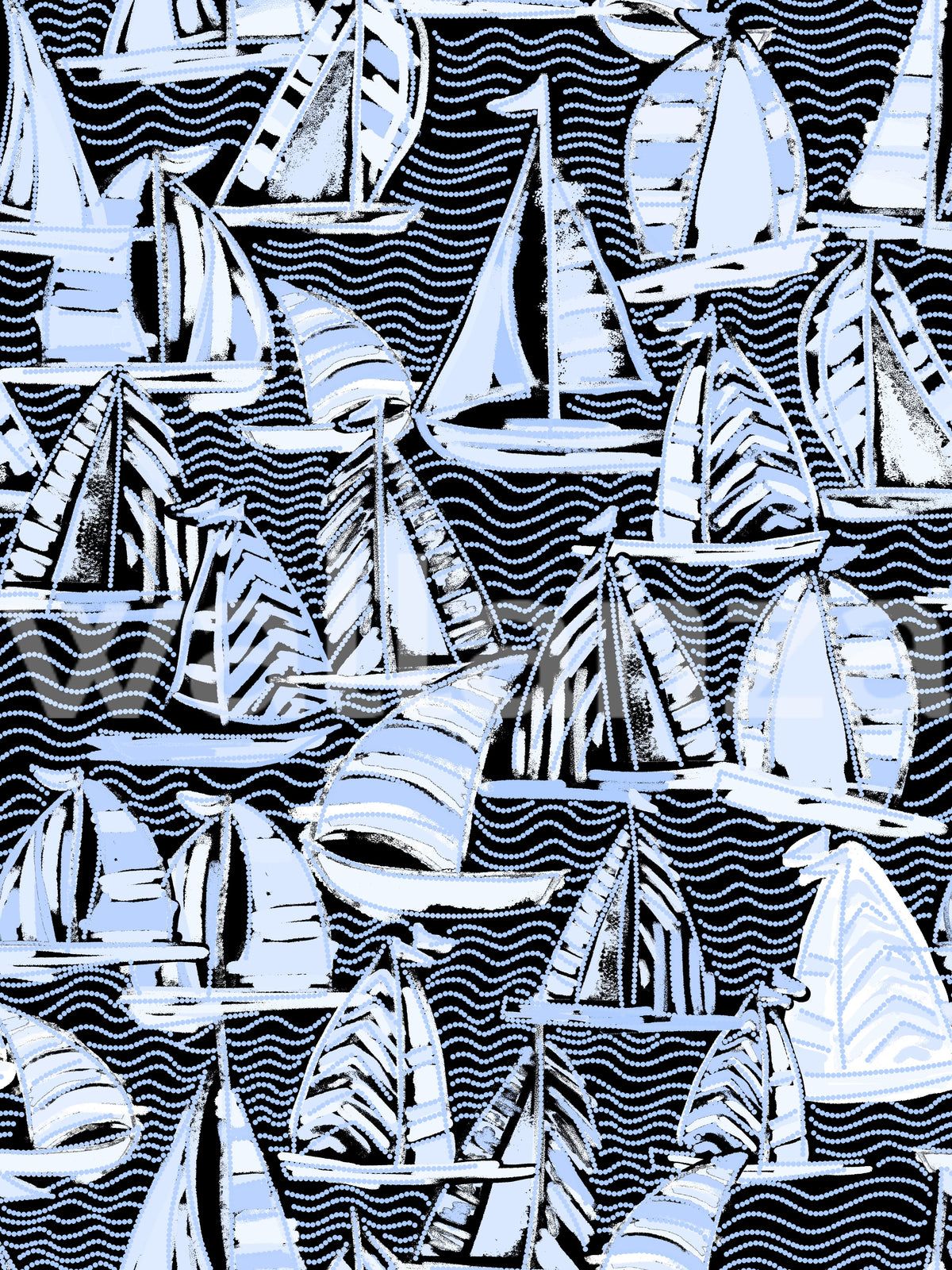 Float or Sank - Powder Blue Wallpaper⁠
