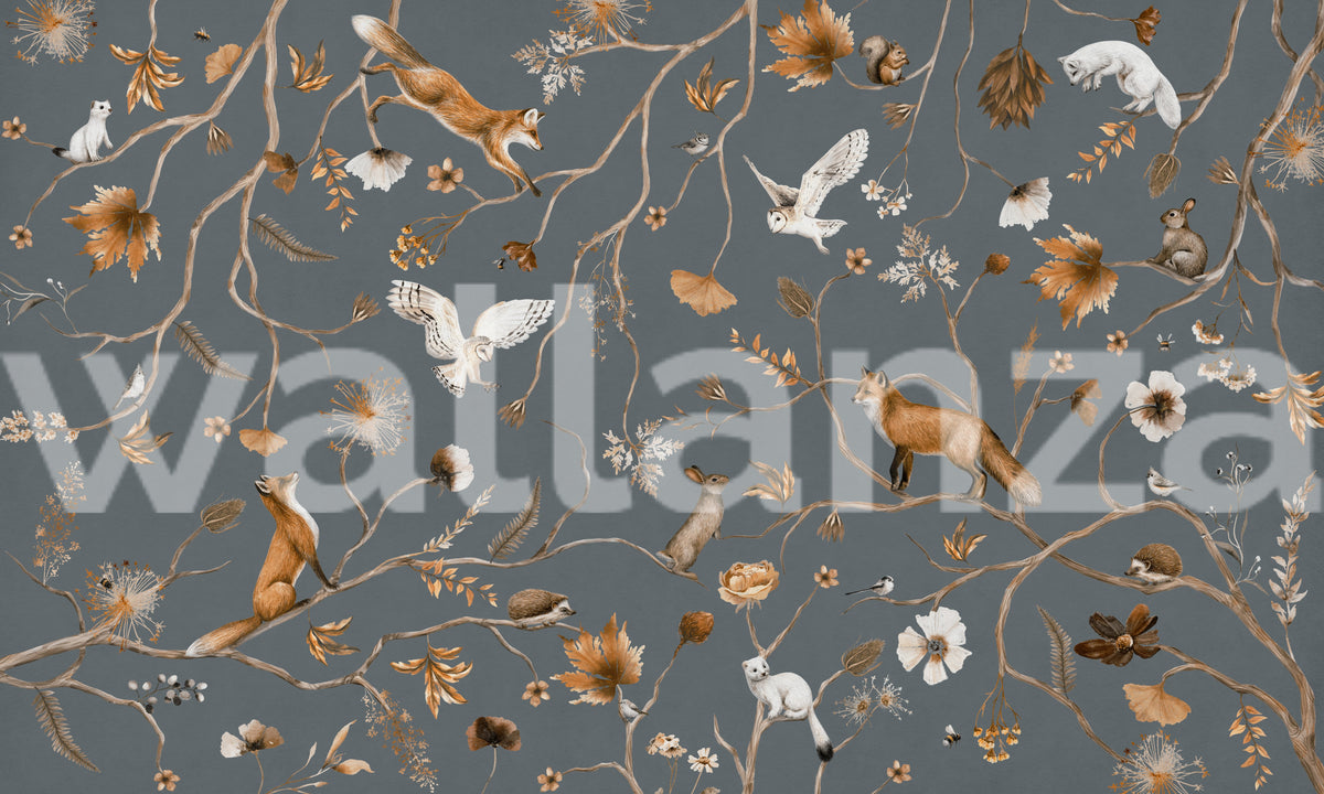 Enchanted Woodland Tales Wall Mural
