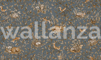 Rustic Forest Motif Wall Mural