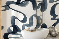 Wavy Elegance Wall Mural - Wallanza