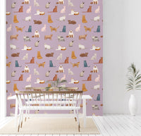 Fluffy Himalayan cat art with soft brown point markings.