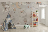 Whimsical Circus Wallpaper Mural - Wallanza