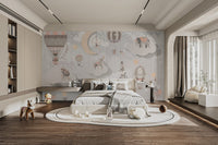 Whimsical Circus Wallpaper Mural - Wallanza