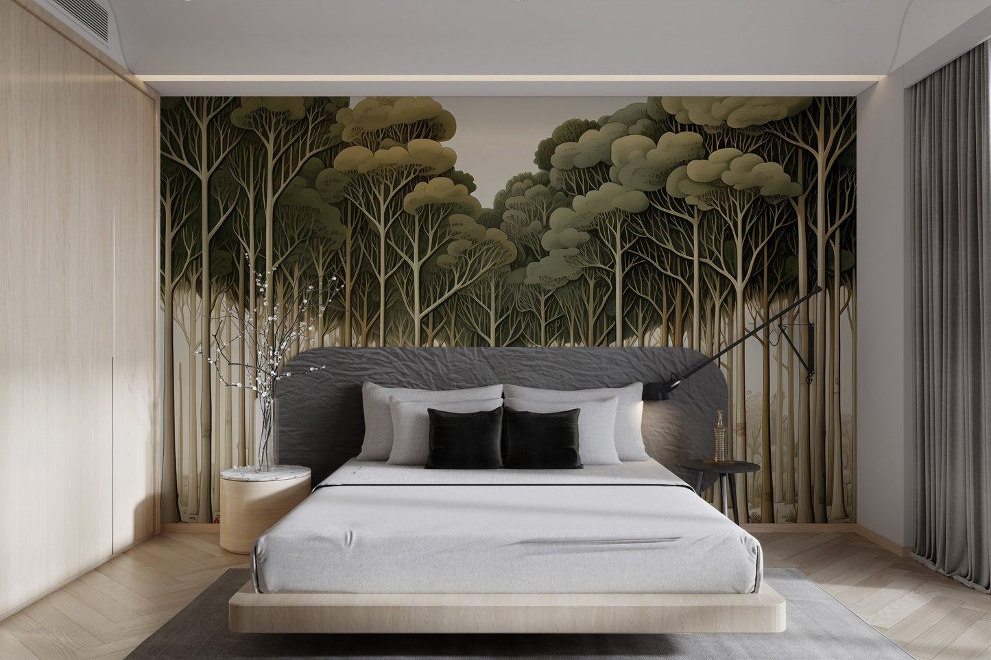 Whimsical Fantasy Forest Wallpaper - Wallanza