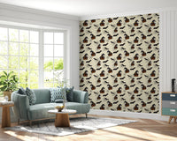 Whimsical Witches' Brew Halloween Rose Wallpaper