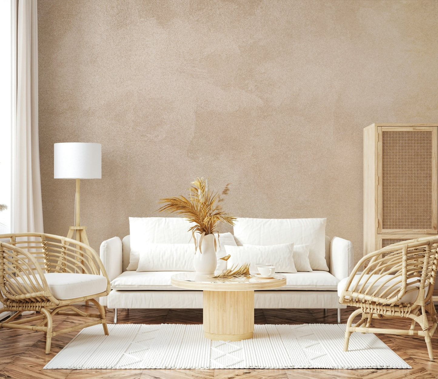 Whisper of Beige Wall Mural - Wallanza