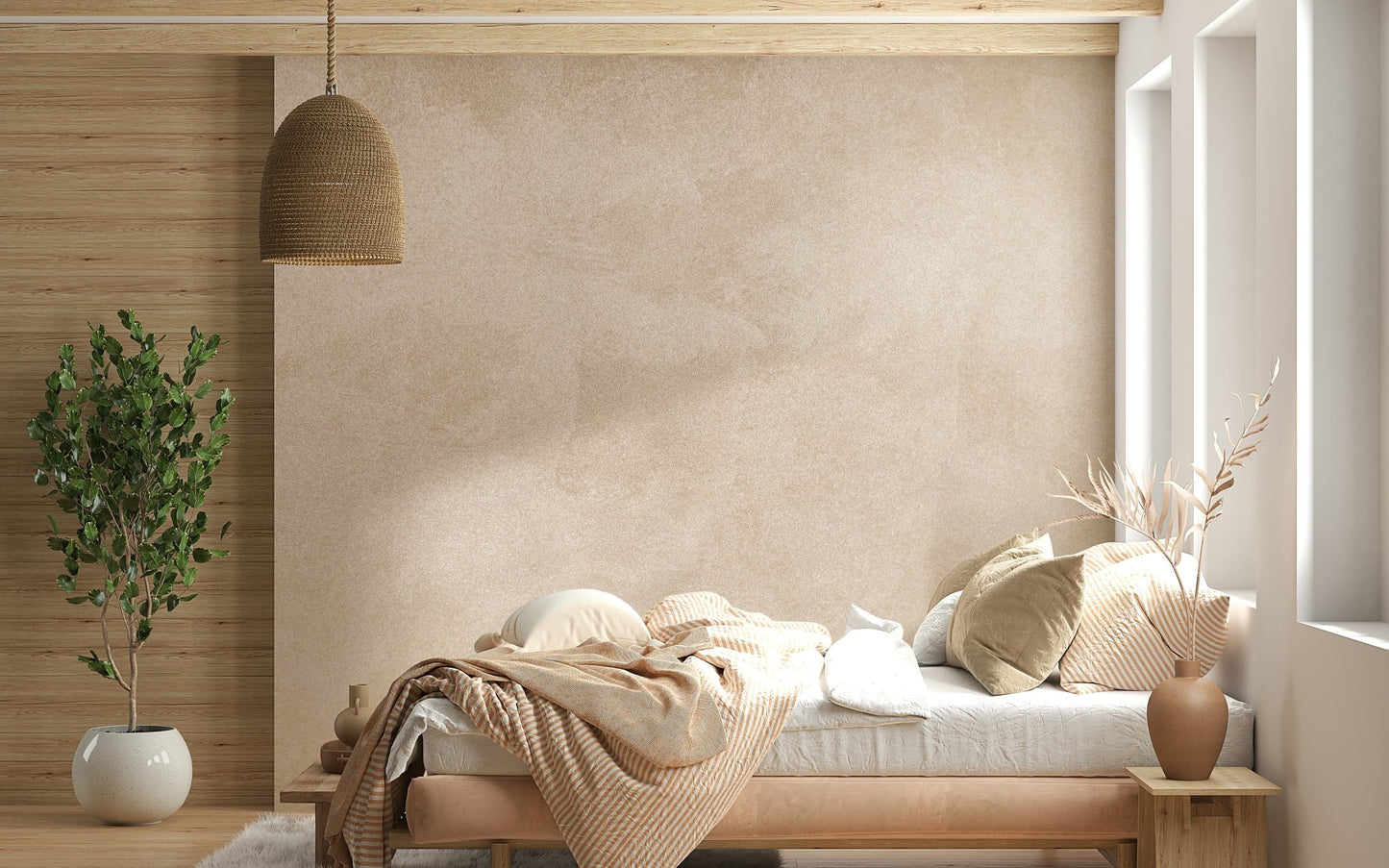 Whisper of Beige Wall Mural - Wallanza