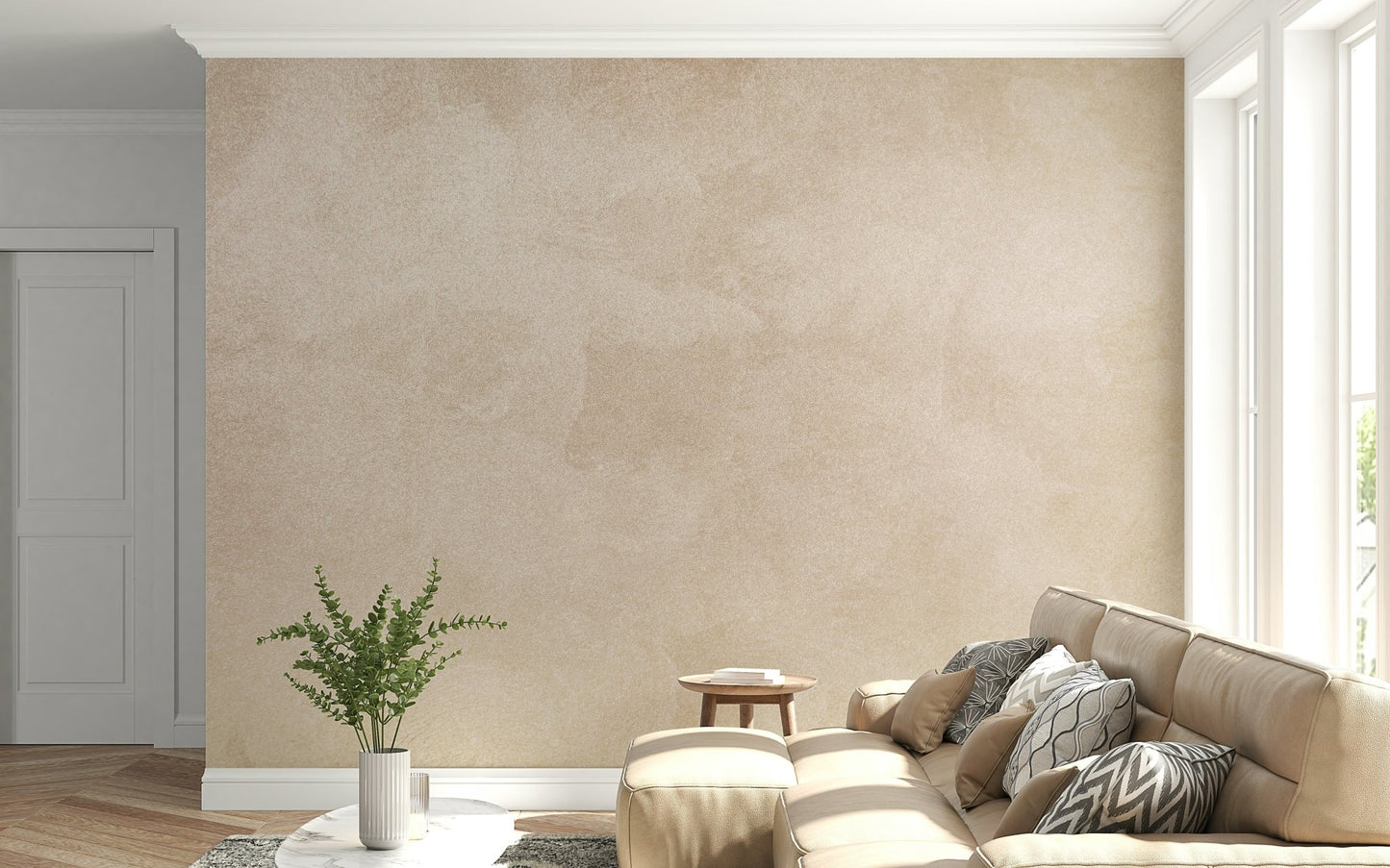 Whisper of Beige Wall Mural - Wallanza