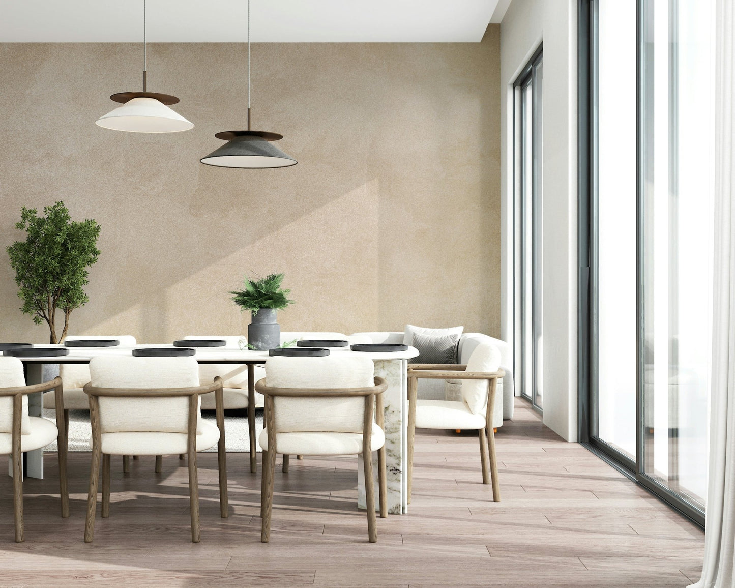Whisper of Beige Wall Mural - Wallanza