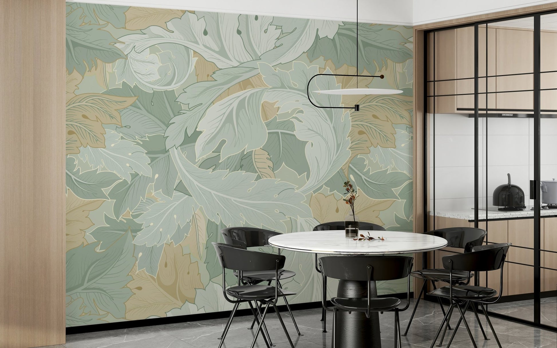 Whispering Leaves Wall Mural - Wallanza
