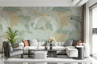 Whispering Leaves Wall Mural - Wallanza