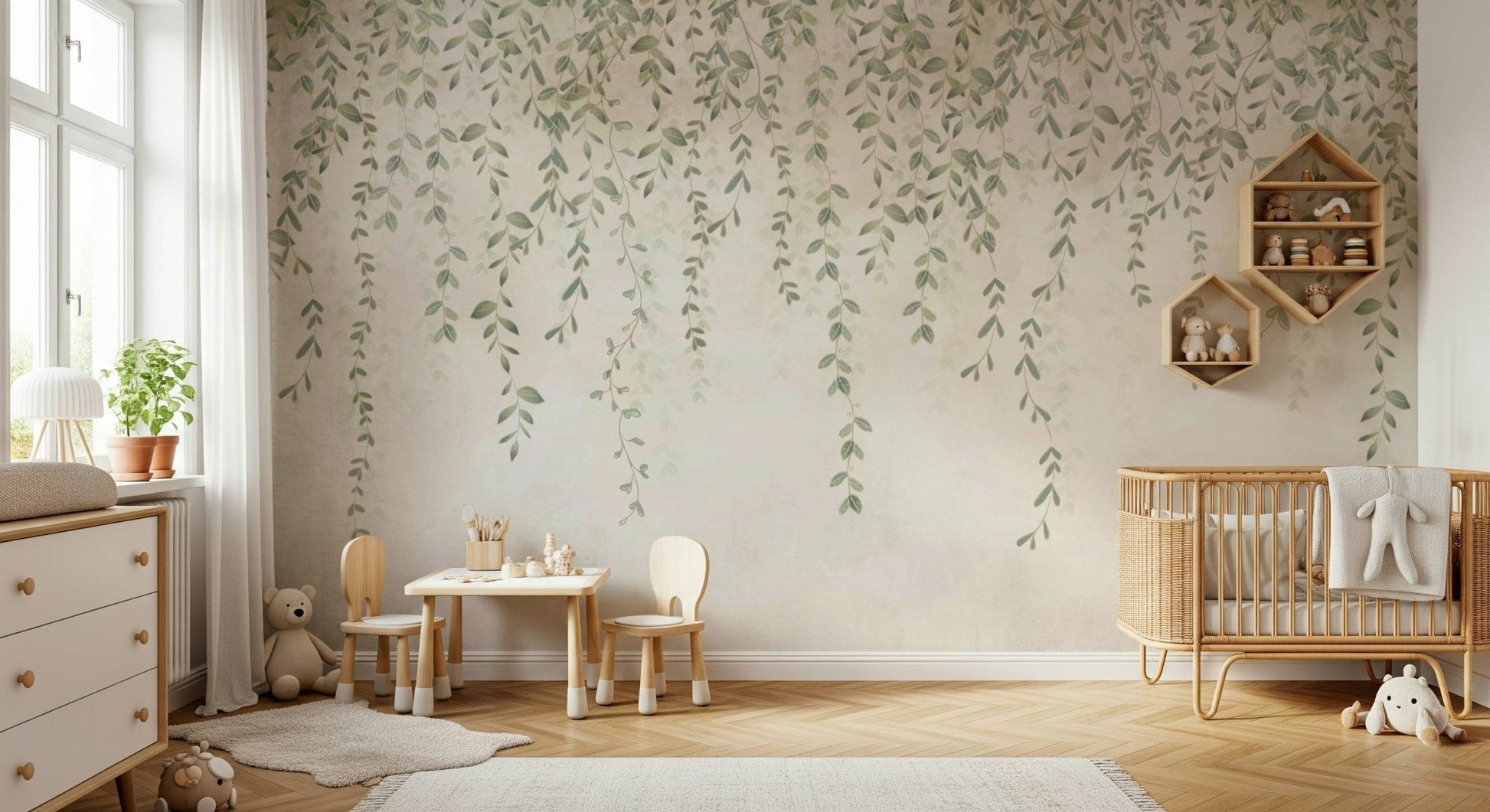 Whispering Willow Wall Mural - Wallanza
