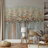 Whispers of Autumn Gold Wall Mural - Wallanza