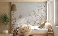 Whispers of Peonies Wall Mural - Wallanza