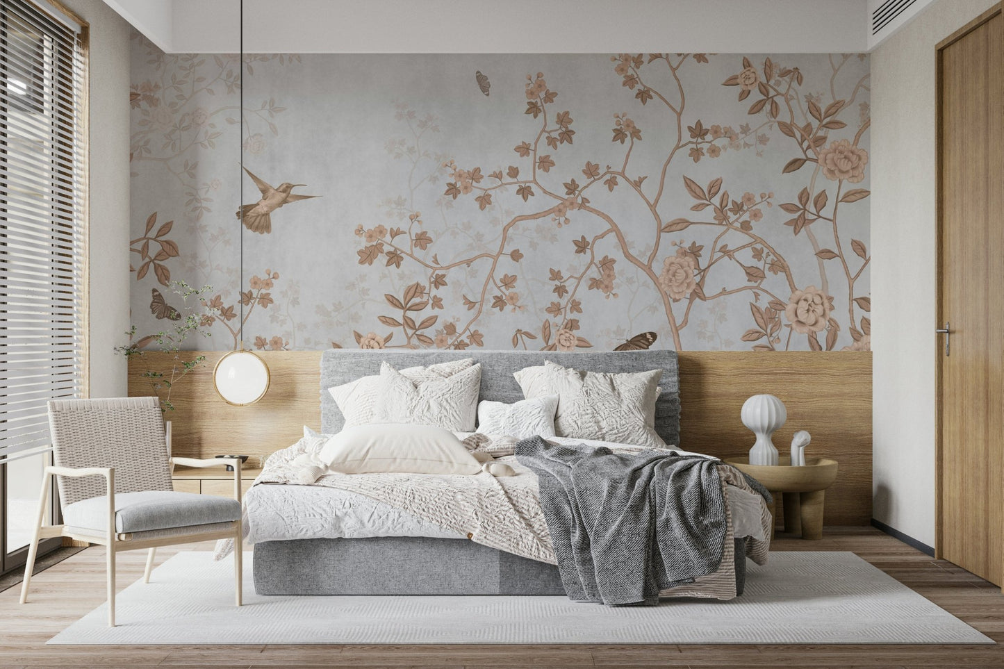 Whispers of Peonies Wall Mural - Wallanza