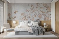 Whispers of Peonies Wall Mural - Wallanza