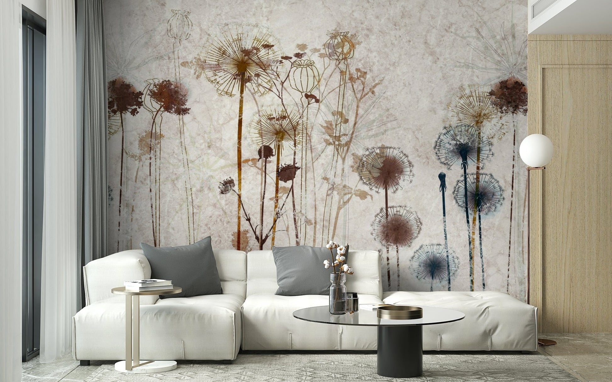 Whispers of the Meadow Wall Mural - Wallanza